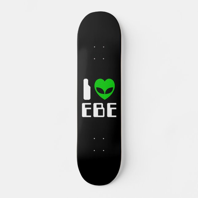 Skateboard I Alien Heart EBE (Anverso)