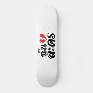 Skateboard I Broken Heart (Amor) Lakhono en idioma tailandés
