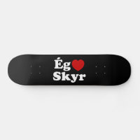 I Heart (Love) Skyr [Ég Elska Skyr] Islandés