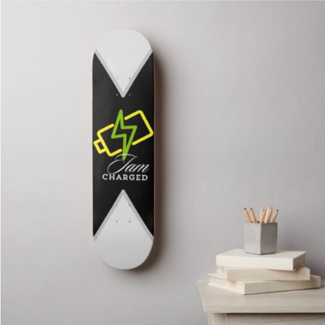 Skateboard Iam Charged - Placa De Patinaje De Vibes Eléctrica (Subido por el creador)