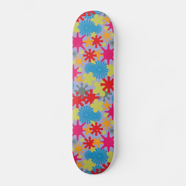 SKATEBOARD ICONO HIPPIE DE MASANSER (Anverso)