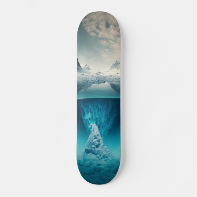 Skateboard Icy Mountain View (Anverso)