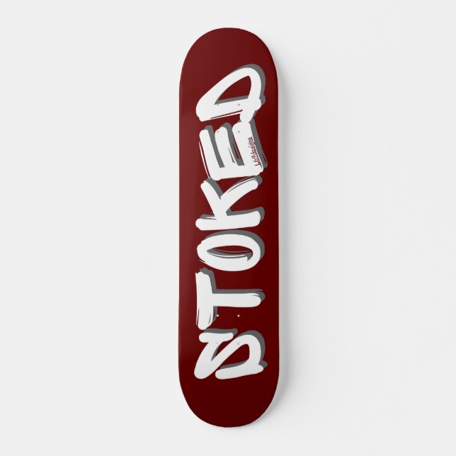 Skateboard Idea de regalo motivacional inspiradora (Anverso )