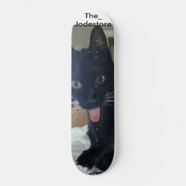 Skateboard Idioma del gato del patinador