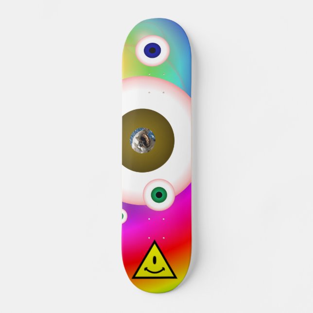Skateboard Illuminati (Anverso)