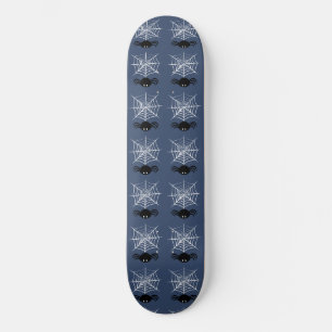 Skateboard Ilustración de araña espeluznante de Halloween