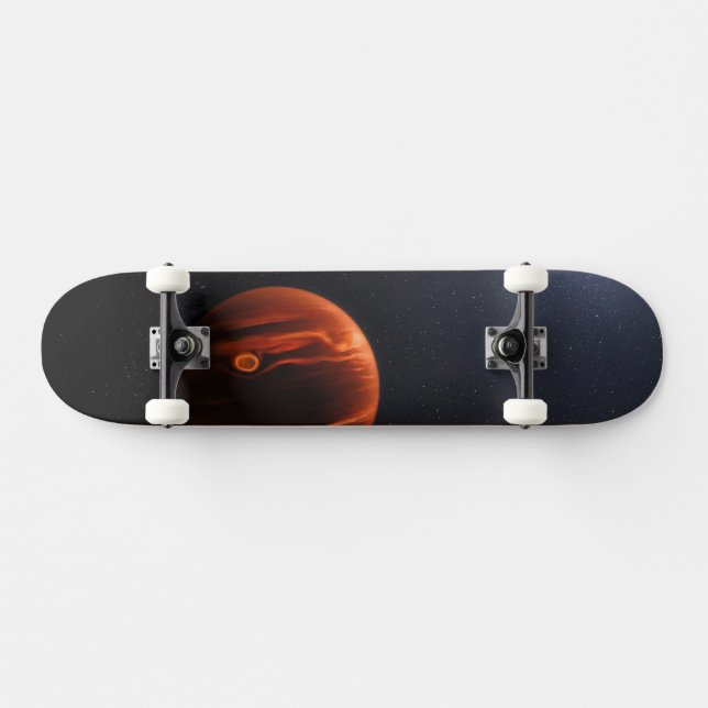 Skateboard Ilustracion De Exoplanet Vhs 1256 B Y Sus Estrella (Horz)