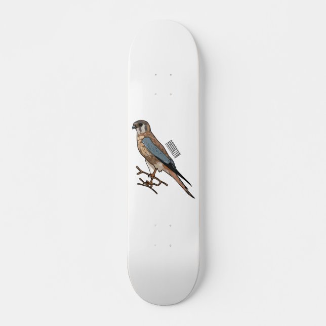 Skateboard Ilustracion de personalizado de aves de corral de  (Anverso )