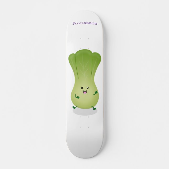 Skateboard Ilustracion de personalizado de bebé choy (Anverso )