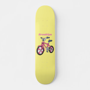 Skateboard Ilustracion de personalizado de bicicleta de niños