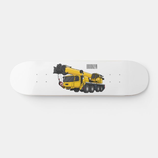 Skateboard Ilustracion de personalizado de camiones Crane (Horz)
