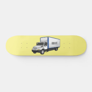 Skateboard Ilustracion de personalizado de camiones de cajas