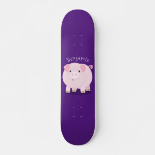 Skateboard Ilustracion de personalizado de costillar de cacer