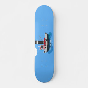 Skateboard Ilustracion de personalizado de embarcaciones de a