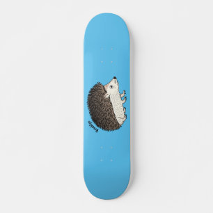 Skateboard Ilustracion de personalizado de hedgehog espinoso