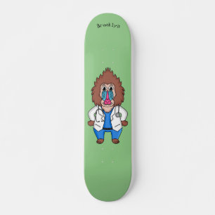 Skateboard Ilustracion de personalizado de médica de mandrile