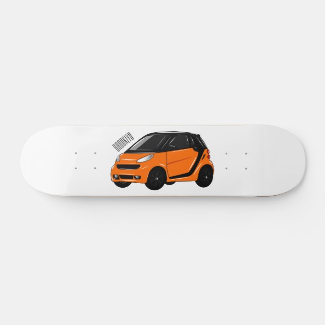 Skateboard Ilustracion de personalizado de micro coches (Horz)