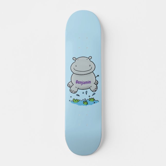 Skateboard Ilustracion de personalizado de puenteo agudo (Anverso )