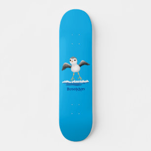 Skateboard Ilustracion de personalizado de sandpier de bebé