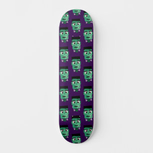 Skateboard Ilustración del Monstruo de Frankenstein