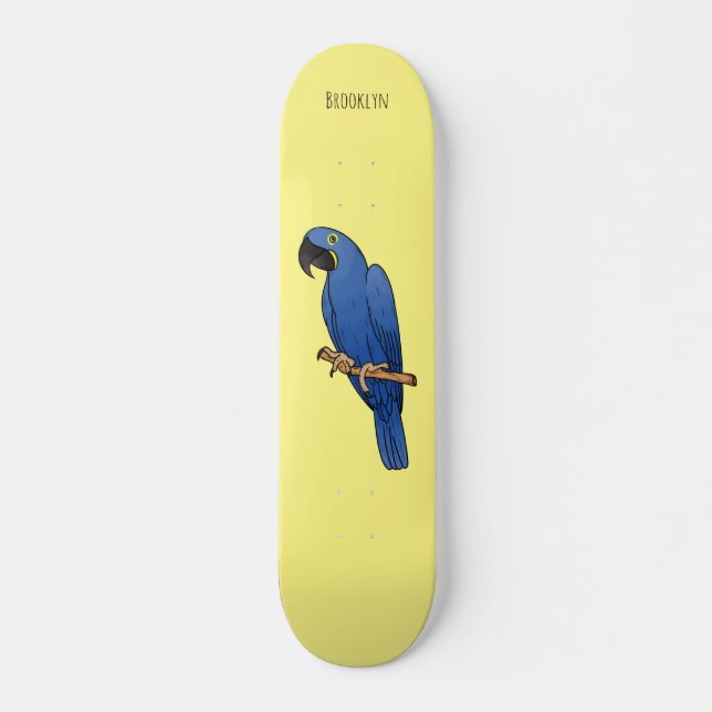 Skateboard Ilustracion del personalizado de Hyacinth (Anverso )