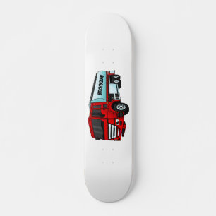 Skateboard Ilustracion del personalizado de transporte de com