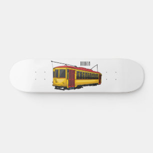 Skateboard Ilustracion personalizado de carrito de Mata