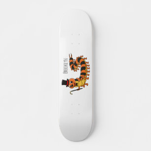 Skateboard Ilustracion personalizado de centipede gracioso