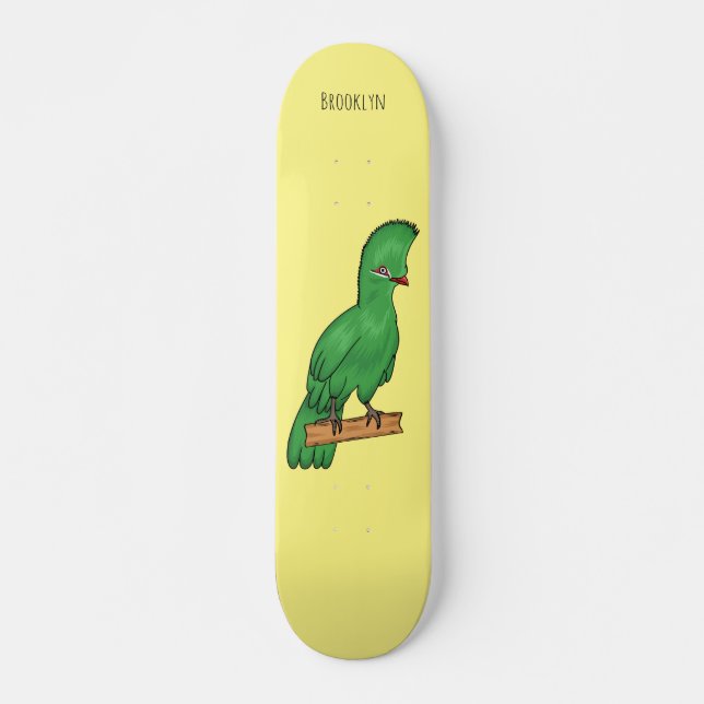 Skateboard Ilustracion personalizado de Guinea (Anverso )
