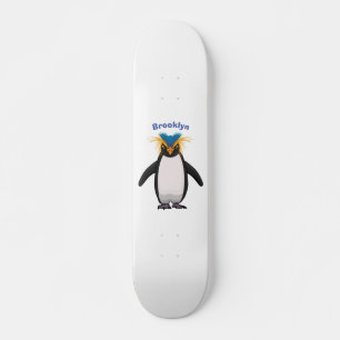 Skateboard Ilustracion personalizado de los macarrones de pin