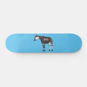 Skateboard Ilustracion personalizado de Okapi