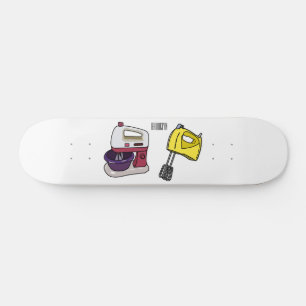 Skateboard Ilustracion personalizado mezclador