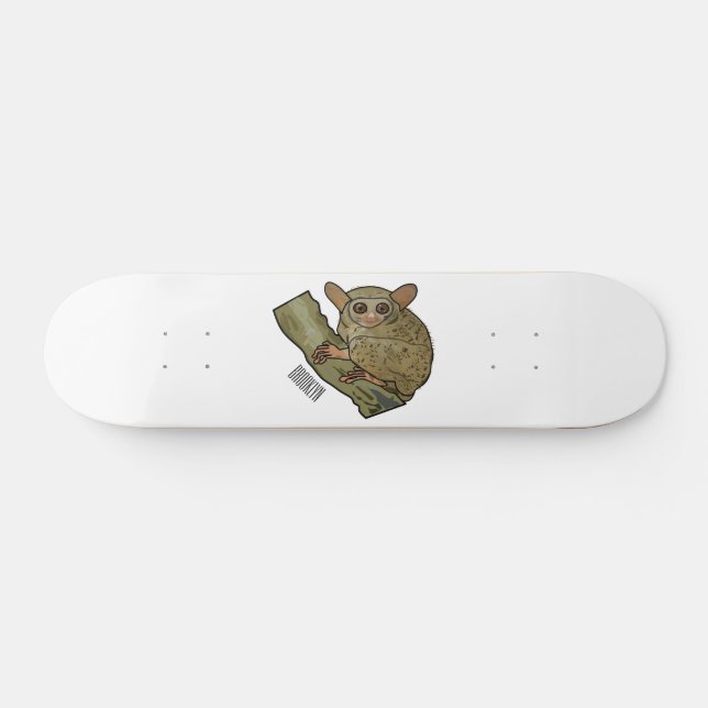 Skateboard Ilustracion personalizado Tarsier (Horz)
