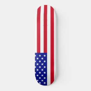Skateboard Imagen de la bandera de los Estados Unidos para el