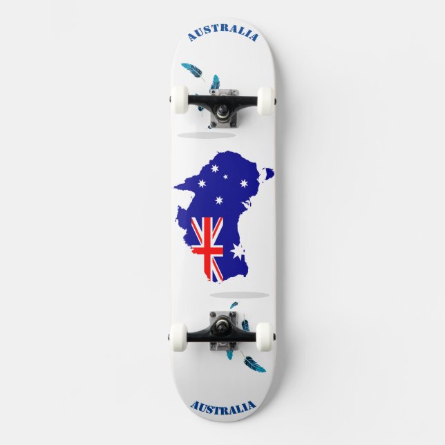 Skateboard Imagen de la bandera de un vector con forma de sem (Anverso)