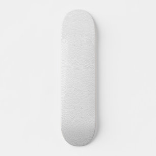 Skateboard Imagen del cuero blanco
