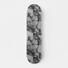 Skateboard Imagen Industrial Abstracta