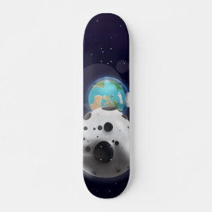 Skateboard ¡Impacto astroide en el planeta Tierra!