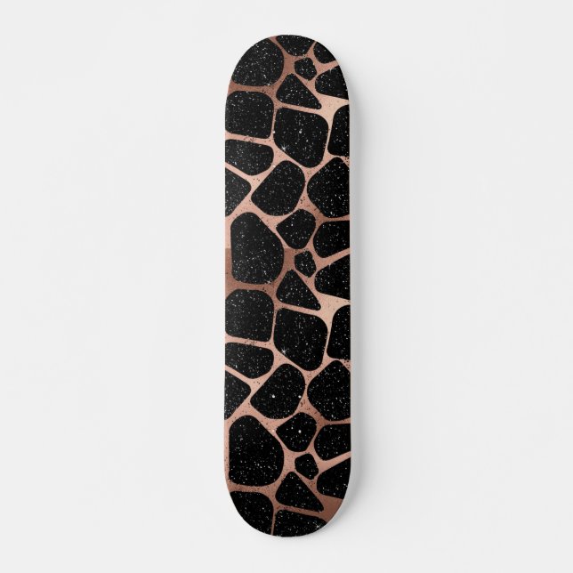 Skateboard Impresión de animales (Anverso )