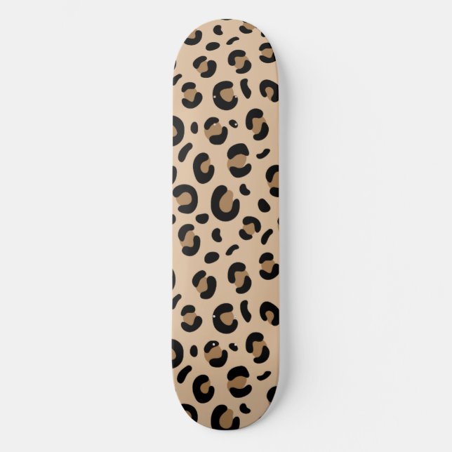 Skateboard Impresión de animales estéticos Girly (Anverso)