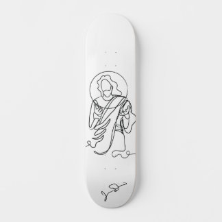 Skateboard Impresión de arte en línea de Jesús