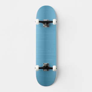Skateboard Impresión de línea azul