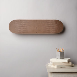 Skateboard Impresión de textura del ligador de Tan