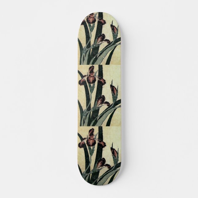 Skateboard Impresión en madera de Ukiyo-e de Katsushika Hokus (Anverso )