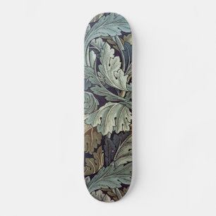 Skateboard Impresionante diseño de hojas de William Morris Ac
