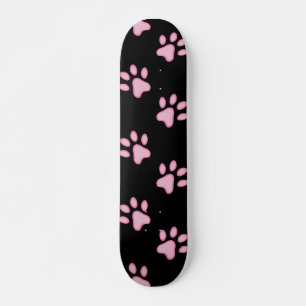 Skateboard Impresiones Pink Paw