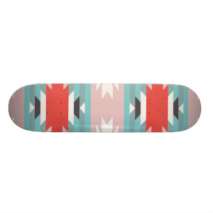 Skateboard Impresiones tribales aztecas del nativo americano