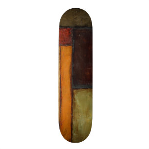 Skateboard Impresionista otoñal por Jennifer Goldberger