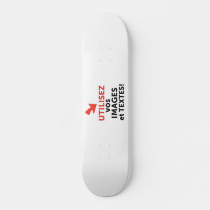 Skateboard Imprimos vos diseños en ligne DIY en Français