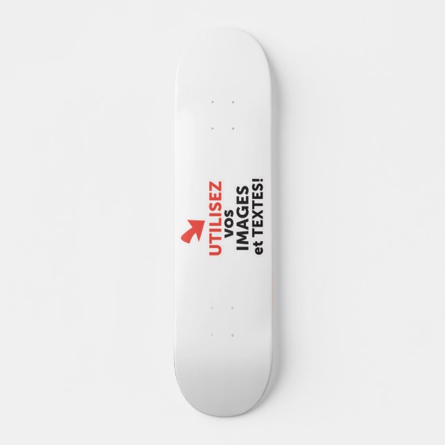 Skateboard Imprimos vos diseños en ligne DIY en Français (Anverso )